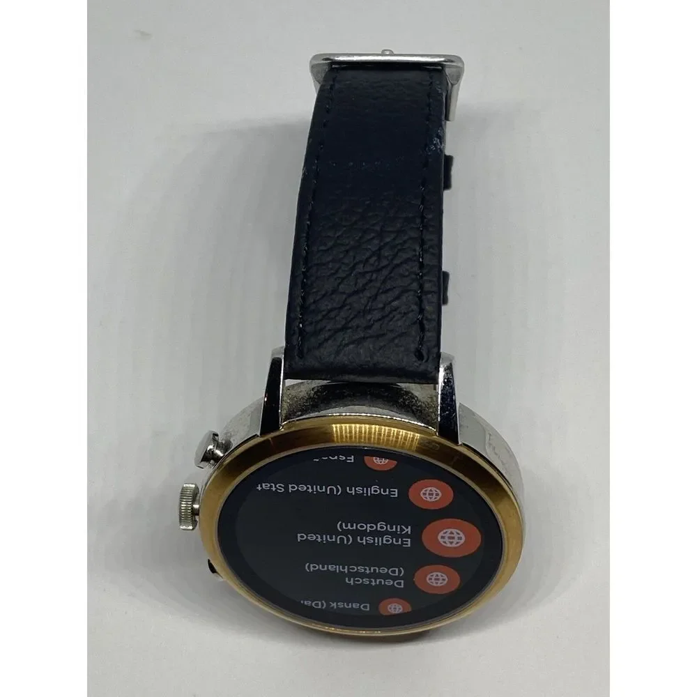 Fossil Gen 4 Authentic Digital Dial Smart Watch Custom Band FTW6016 AB588